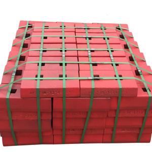 1214 1315 1318 1210 고망간 Mn13cr2 강철, 모노 블록 충격 분쇄기 충격판 - Product Image 1