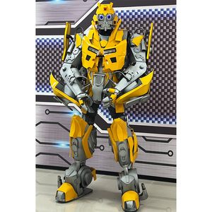 Meilleure Vente : Costume de Mascotte Robot LED Rose Lumineux, Réaliste, Unisexe Adulte, pour Spectacles <span class=keywords><strong>d</strong></span>'<span class=keywords><strong>Halloween</strong></span> et Danseuses sur Échasses - Product Image 5