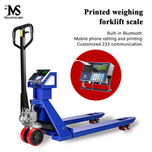 Báscula para Camiones Mountscale C18 3t 3000kg de Acero al Manganeso con Pantalla LED Integrada, Bomba Hidráulica, Elevador de Palés, Precisión de 0.5kg - Product Image 4