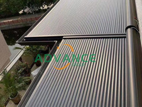 Stores à enroulement électriques modernes en aluminium sur mesure pour fenêtres Velux, volets de toit, prix usine avantageux pour villas