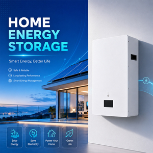 Nouvelle arrivée : Batterie murale LiFePO4 10KWH 15KWH 16KWH pour stockage d'énergie solaire domestique modulaire - Product Image 1