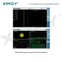Carte de test de flux de code numérique XINQY DSG850S pour la production de télévision standard, multi-standard PCI-E DVB-T2 S S2 Dtv/t2, carte de modulation