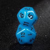 Jeu de dés polyédriques en acrylique haute dureté pour les amateurs de jeux de rôle sur table, cadeau pour les joueurs de jeux de société