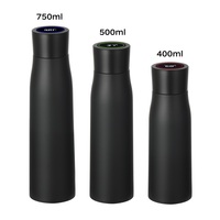Bouteille d'Eau Intelligente UV Autonettoyante en Acier Inoxydable 316 avec Alarme de Rappel et Affichage de Température
