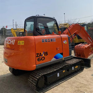 Mini-excavatrice hydraulique d'occasion Hitachi ZX50U/ZX60-5/ZX70 d'origine japonaise, 5-7 tonnes, avec moteur et pompe PLC - Product Image 1