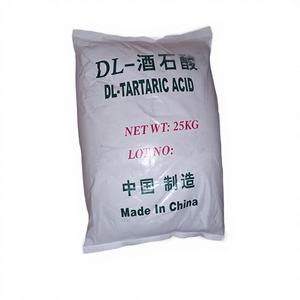 Acide tartrique DL de qualité alimentaire, 8-80 mailles, poudre cristalline blanche, sans odeur ni saveur acide, prix de gros abordable, usine chinoise 2026 - Product Image 2