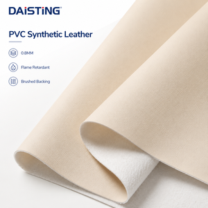 Lámina de Cuero Sintético de PVC, Tela de Vinilo Sintético Ignífuga, Tapicería <span class=keywords><strong>para</strong></span> Sofás, Bolsos, Interiores de Automóviles, Rollo de Cuero Sintético Rexine, Venta al por Mayor - Product Image 1