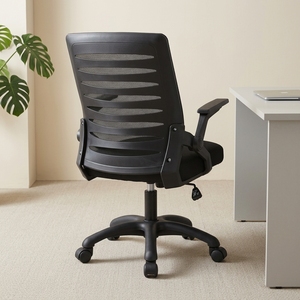 Silla Giratoria Moderna para Oficina en Casa, Diseño Ergonómico con Malla y Espuma Cómoda, Marco de Hierro, Altura Ajustable - Product Image 5