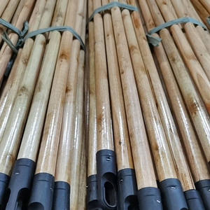 Manico per <span class=keywords><strong>Scopa</strong></span> in Legno di Eucalipto Verniciato di Prima Qualità, Stile Moderno, Personalizzabile OEM - Product Image 1