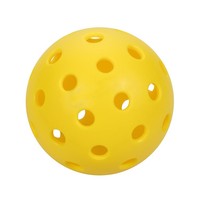 Balle d'entraînement de pickleball professionnelle et durable avec design perforé, 26, 40 trous, taille 74, poids 24,2-26,8 g, utilisation intérieure/extérieure