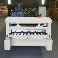 Máquina Automática de Conformación de Rollos de Tejas para Línea de Producción de Láminas de Acero Corrugado con Garantía de Calidad