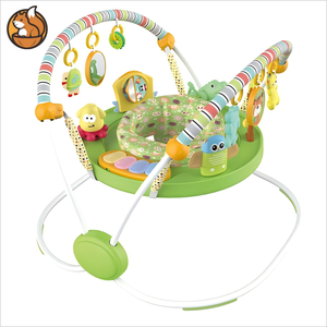 Adjustable Height Multifunctional Baby V-Shaped <strong>Jumper</strong> and Activity Center Jumping Chair with Plastic Frame - Product Image 2