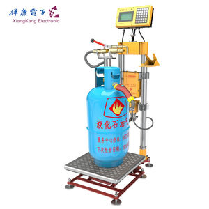 Máquina de Llenado de Cilindros de Gas LPG Semiautomática de Fácil Instalación y Operación, Accionamiento Eléctrico, Precisión de 50g para Butano y Propano - Product Image 1