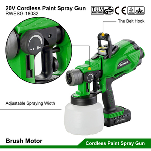 Venta <span class=keywords><strong>de</strong></span> <span class=keywords><strong>pistola</strong></span> <span class=keywords><strong>de</strong></span> pintura en aerosol inalámbrica con batería <span class=keywords><strong>de</strong></span> litio <span class=keywords><strong>de</strong></span> 18V/20V con luces LED pistolas <span class=keywords><strong>de</strong></span> pulverización <span class=keywords><strong>de</strong></span> pintura eléctricas portátiles - Product Image 4