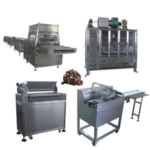 เครื่องทำช็อกโกแลตอัตโนมัติ สายการผลิตช็อกโกแลตบาร์ พร้อมเครื่องรีไฟน์ช็อกโกแลต - Product Image 2