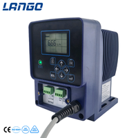 Bomba Dosificadora de Diafragma Electromagnética LANGO ED-M33FF con Pantalla Digital Compatible con PLC, Control Analógico de 4-20mA y Calibración de Flujo