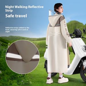 Traje Impermeable de EVA para <span class=keywords><strong>Mujer</strong></span>, Ligero, Plegable, para Ciclismo, Scooter Eléctrico, Uso Individual para Adultos, para Exteriores - Product Image 1
