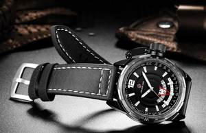 GOLDEN <strong>HOUR</strong> GH118 <strong>Super</strong> OEM Men Quartz Watch 2024 Stainless Steel Band Waterproof Date Display Ultra Thin Business Hand Watch - Product Image 2