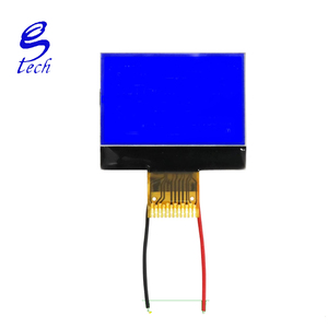 Módulo LCD de Matriz de Puntos COG de Alta Calidad 128*64, IC ST7567A, 3.3V, 12P, Soldado, Pantalla LCD en Blanco y Negro - Product Image 1