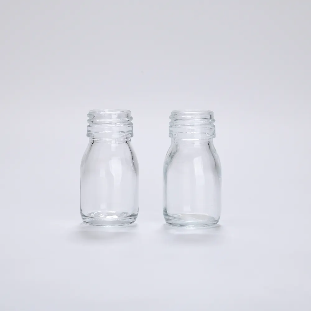 زجاجة Usde مستديرة من الزجاج بسعة 30 مل زجاجة زجاجية صغيرة زجاجات زجاجية رخيصة