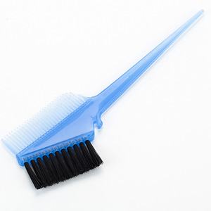 Cepillo de Doble Cara para Teñir el Cabello, Grande, Azul, Profesional, para Uso en Salón, Peine de Plástico - Product Image 1