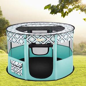 Corralito Plegable para Perros en Oferta, Estructura de Alambre de Acero, Forma de Árbol, Casas para Uso en Interiores y Exteriores, Embalaje en Caja - Product Image 3