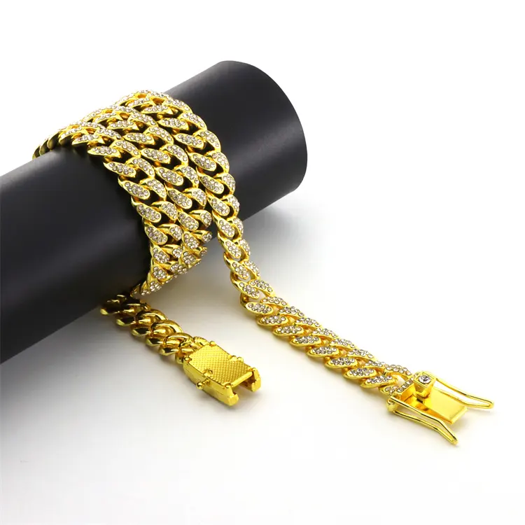 Gioielli cubani da uomo alla moda Cuba collane a catena da donna nuovo arrivo 2023 collier acier inossidable bijoux gioielli personalizzati