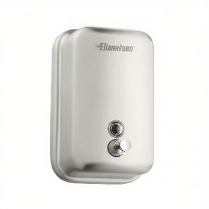 Distributeur de savon liquide mural en acier Dianhydro 0,8 L, hauteur 180 mm - Product Image 2