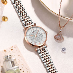 Reloj de Pulsera NIBOSI 2533 para Mujer, con Logotipo Personalizado OEM, de Acero Inoxidable, con Diamantes, de Cuarzo - Product Image 5