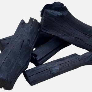 Carbone di legna misto di Quercia e Cornico, naturalmente nero, altamente carbonizzato, 8.500 Kcal/kg, per BBQ e uso ristorazione - Product Image 6