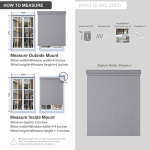 ZHENPIN, persianas enrollables opacas <span class=keywords><strong>para</strong></span> ventanas, persianas enrollables inalámbricas, persianas enrollables <span class=keywords><strong>para</strong></span> ventanas, aislamiento térmico, persianas de ahorro de energía - Product Image 6