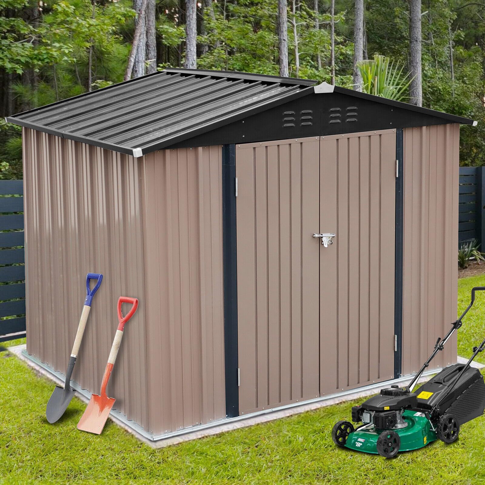 Hangar 8x6 FT - Toit en pointe