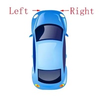 Nouvelle lentille transparente en verre pour phare de Yaris RS 2008, couvercle de phare, abat-jour, coque, accessoires d'éclairage automobile