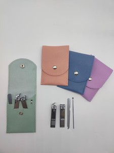 Kit <span class=keywords><strong>tagliaunghie</strong></span> con Logo personalizzato 7 pezzi Kit <span class=keywords><strong>tagliaunghie</strong></span> <span class=keywords><strong>tagliaunghie</strong></span> Pedicure taglia forbici Kit Mini prodotti per la cura delle unghie Salon <span class=keywords><strong>Set</strong></span> Manicure - Product Image 6