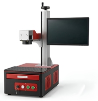 Nouveau Marqueur Laser Fibre Miniature de Bureau pour Usage Domestique, Prise en Charge du Marquage de Tous les Articles Métalliques, Prise en Charge DXF, Haute Précision, Économie d'Énergie