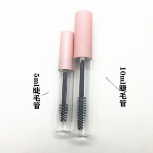 Pink Eyelash Growth Serum Tube 1.5ml 5ml 10ml <b>Empty</b> Cosmetic Packaging For Lip Gloss Mascara Sample <b>Bottles</b> - Product Image 3