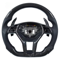 Volant en fibre de carbone personnalisé pour Mercedes Benz AMG W205 W212 W213 W246 C292 C43 C63 E63 S65 W463 W222 C180 C200 C250 C300