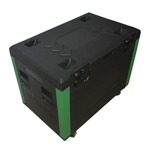 Movendo A Cabeça Luz 2in1 Mala De Controle De Vídeo Caso De Vôo Dobrável Tambor Elétrico Caso De Voo Removível Led <span class=keywords><strong>Blinder</strong></span> Caso De Vôo - Product Image 4