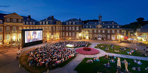 Écran de projection gonflable durable, imperméable, 20 pieds, 30 pieds, écran de cinéma portable géant pour utilisation en extérieur, cinéma, fête au bord de la piscine - Product Image 3