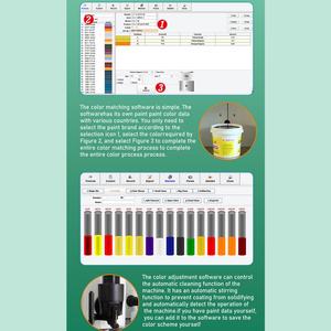 Máquina Computarizada para Hacer Pintura, Dispensador Automático de Color de Pintura, Máquina de Tinte de Pintura, Máquina Dispensadora de Color - Product Image 2
