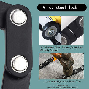 Soporte de montaje plegable para <span class=keywords><strong>bicicleta</strong></span>, resistente, portátil, <span class=keywords><strong>bicicleta</strong></span> plegable, antirrobo, <span class=keywords><strong>bicicleta</strong></span> de montaña, bloqueo de Hamburgo - Product Image 3