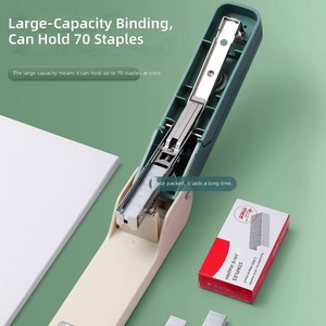 ZEQUAN 2025 <span class=keywords><strong>Grapadora</strong></span> Manual de Plástico Resistente con Brazo Giratorio de 360 Grados, 100 Hojas, Tamaño de Grapa de 25 mm, para <span class=keywords><strong>Folletos</strong></span> y Catálogos - Product Image 5