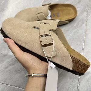 Oem/ODM alemán Birkenstocks sandalias de madera contrachapada Casual tecnología de prensado en caliente zapatos de corcho 2,8-3,2mm suela de cuero Eva caucho plástico - Product Image 4
