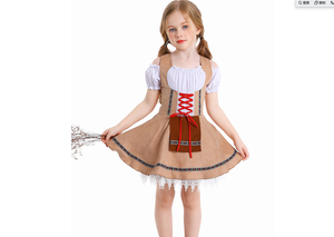 <span class=keywords><strong>Costume</strong></span> di Halloween XJ - Abito per Spettacoli del Festival della Birra Tedesco per Bambini - Gonna Corta Multicolore - Product Image 5