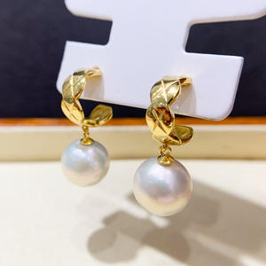 อุปกรณ์ทำต่างหูเงินแท้ S925 สำหรับประดับมุก แฟชั่นเครื่องประดับเงิน ต่างหูแบบติดหู พร้อมลูกปัดกลมขนาด 9-15 มม. รุ่น 22044 ฐานเปล่าสำหรับต่างหู - Product Image 3