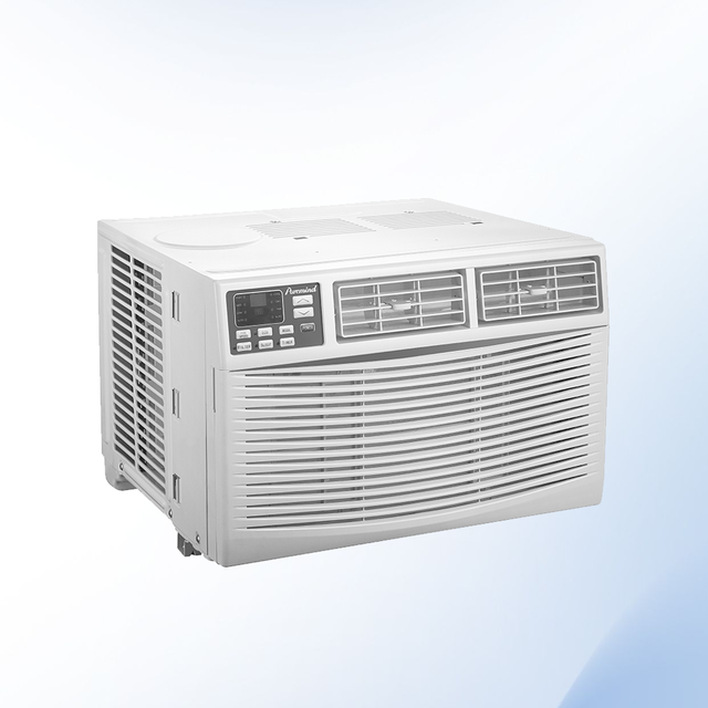 6000 8000 10000 12000 BTU Window Air Conditioner High CEER 11 R32 Quiet Low Noise Compact for Bedroom Small Room North America