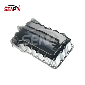 Cárter de aceite de motor Premium para VW Jetta Sedan Wagon 2011-14 Acero y aluminio VWP33A 06A103601RA,06A103601AF