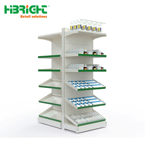 Estante de exhibición de Medicina de Farmacia de Servicio Ligero de un solo lado personalizado de gama alta para tienda de químicos y supermercados - Product Image 1