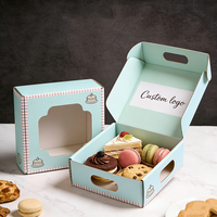 Personnalisez vos propres boîtes d'expédition de luxe en carton ondulé avec laminage mat, emballage écologique de qualité alimentaire pour desserts