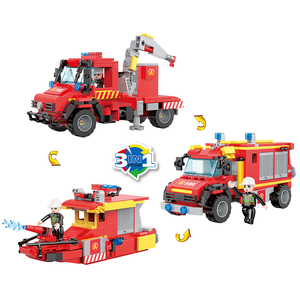 COGO 362 pz set di blocchi di costruzione creativi per bambini assemblare <span class=keywords><strong>giocattoli</strong></span> di trasformazione - Product Image 4